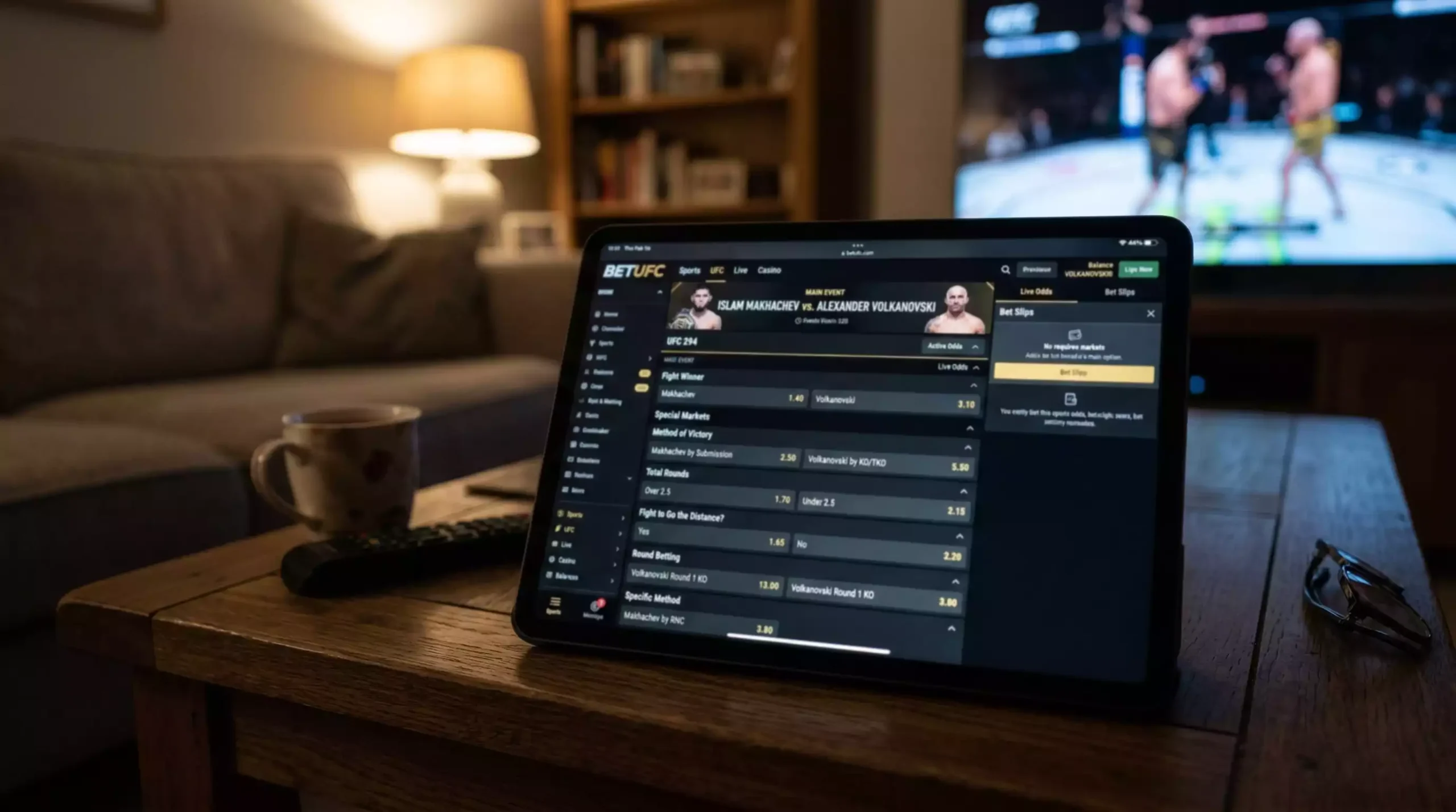 Lista de mercados de apuestas especiales UFC