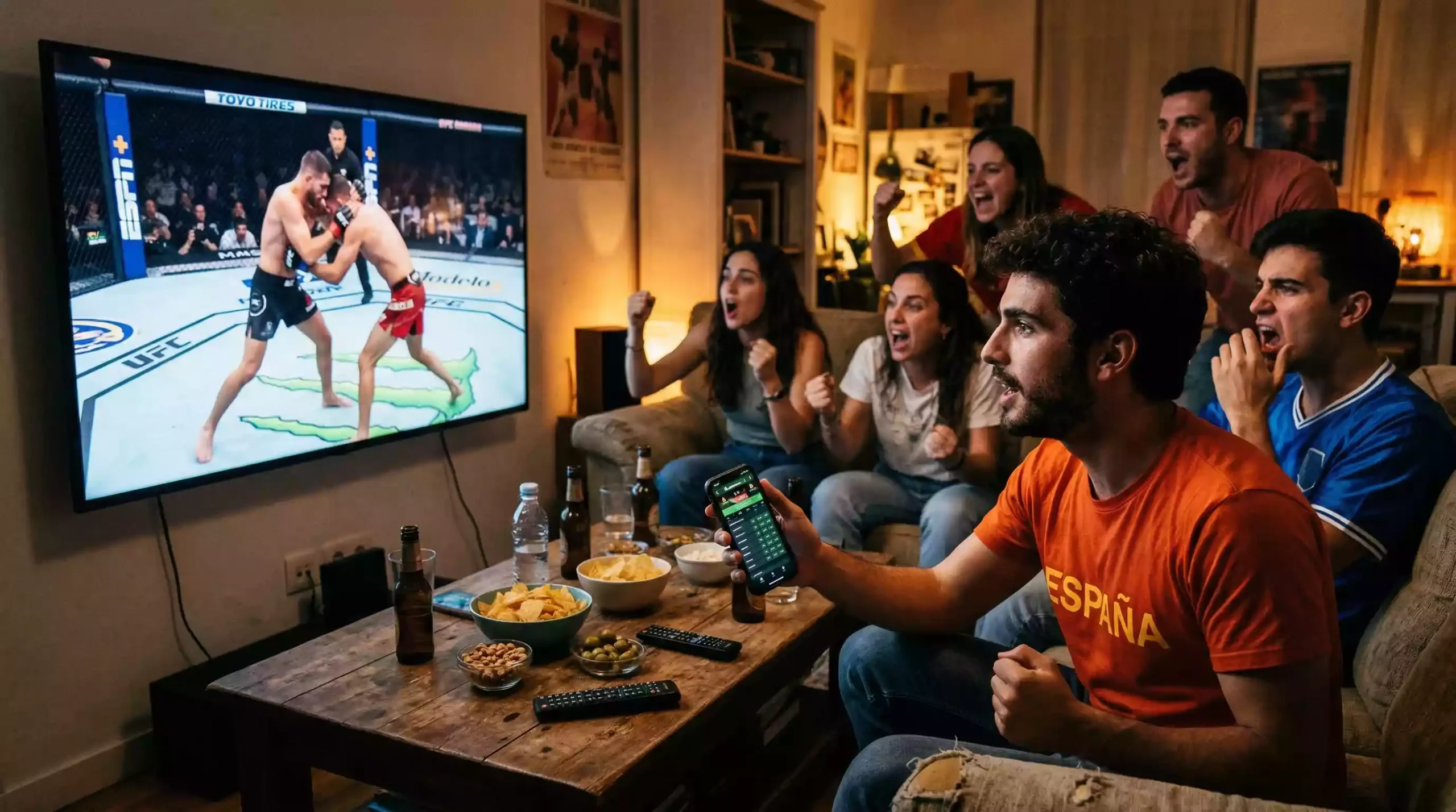 Apuestas UFC en vivo y live betting