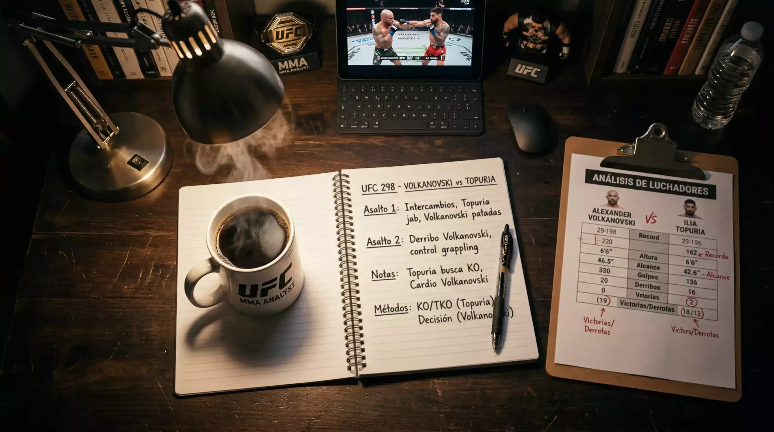 Tipos de apuestas UFC y mercados disponibles